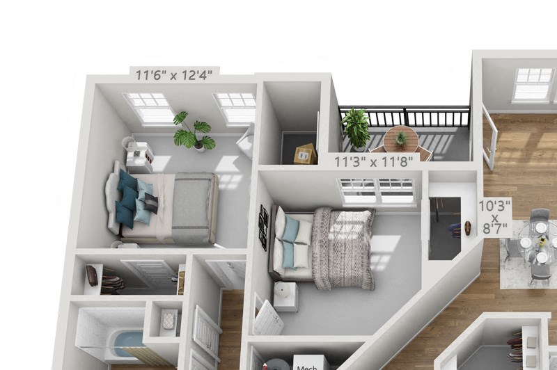 3 bedroom floor plan hawthorne at parkside